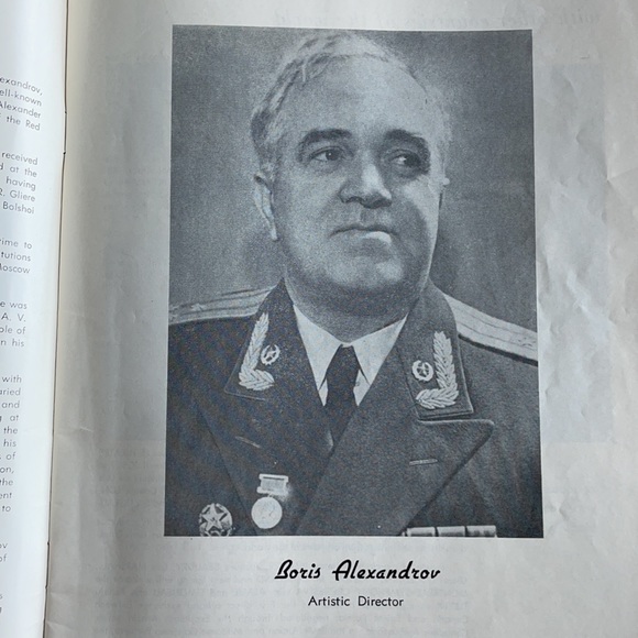 Red Army Singers Dancers Program Autographed - Picture 3 of 12